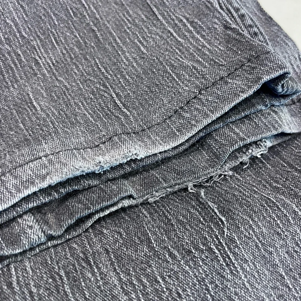 Levis 569 Loose Straight Fit Jeans‎ Mens 34x36 Black Wash Denim Pants READ
